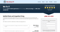 Desktop Screenshot of myglobalit.com